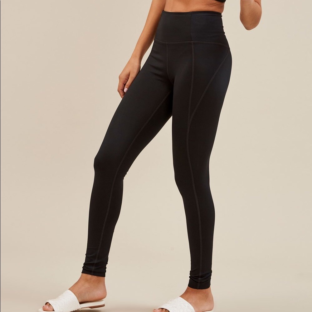 NWT Girlfriend Collective high rise legging, black